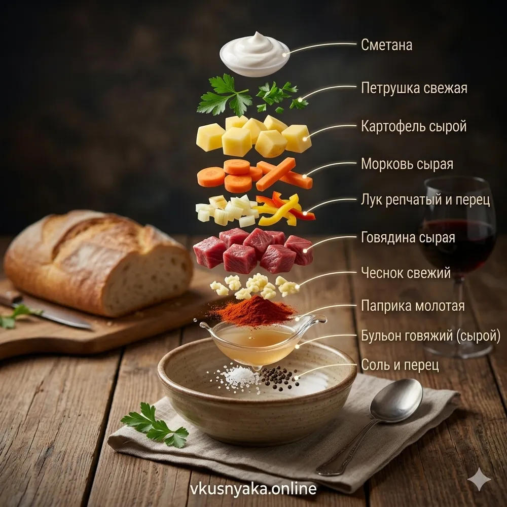 Классический венгерский гуляш