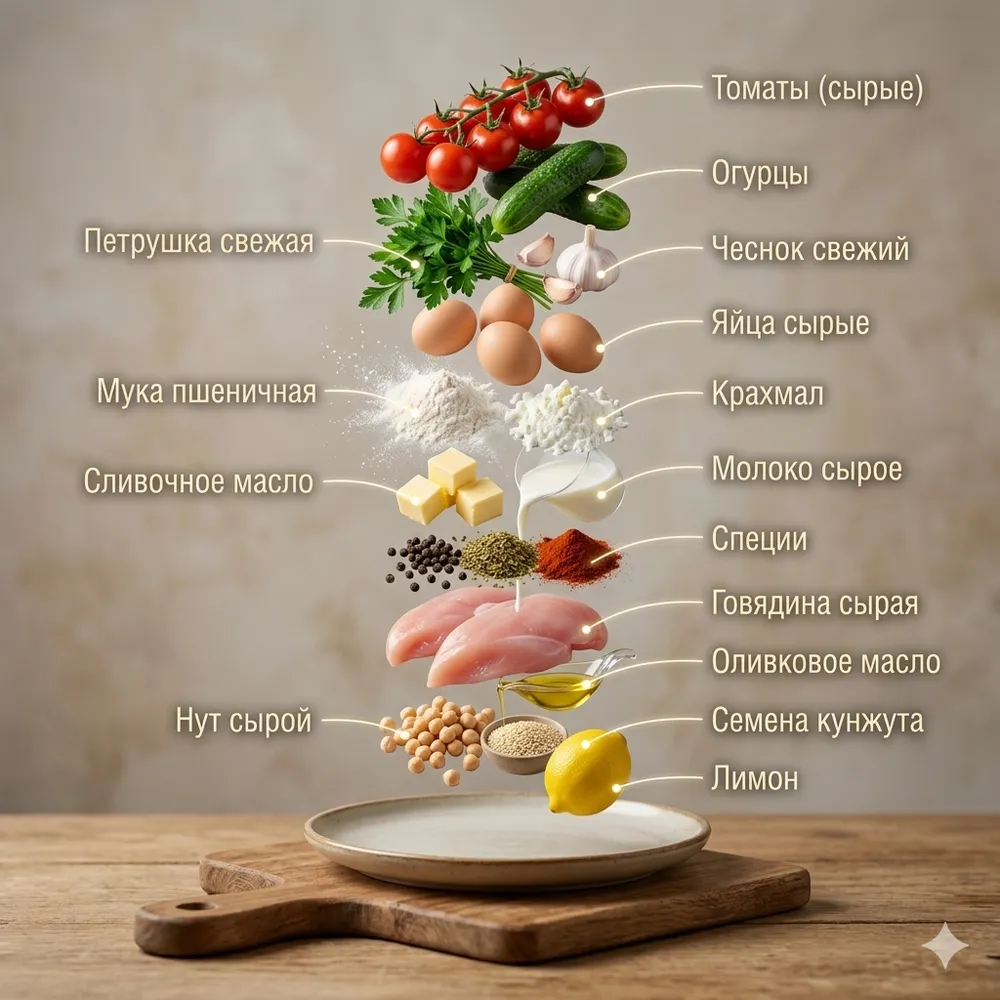 Восточная шаверма по-арабски