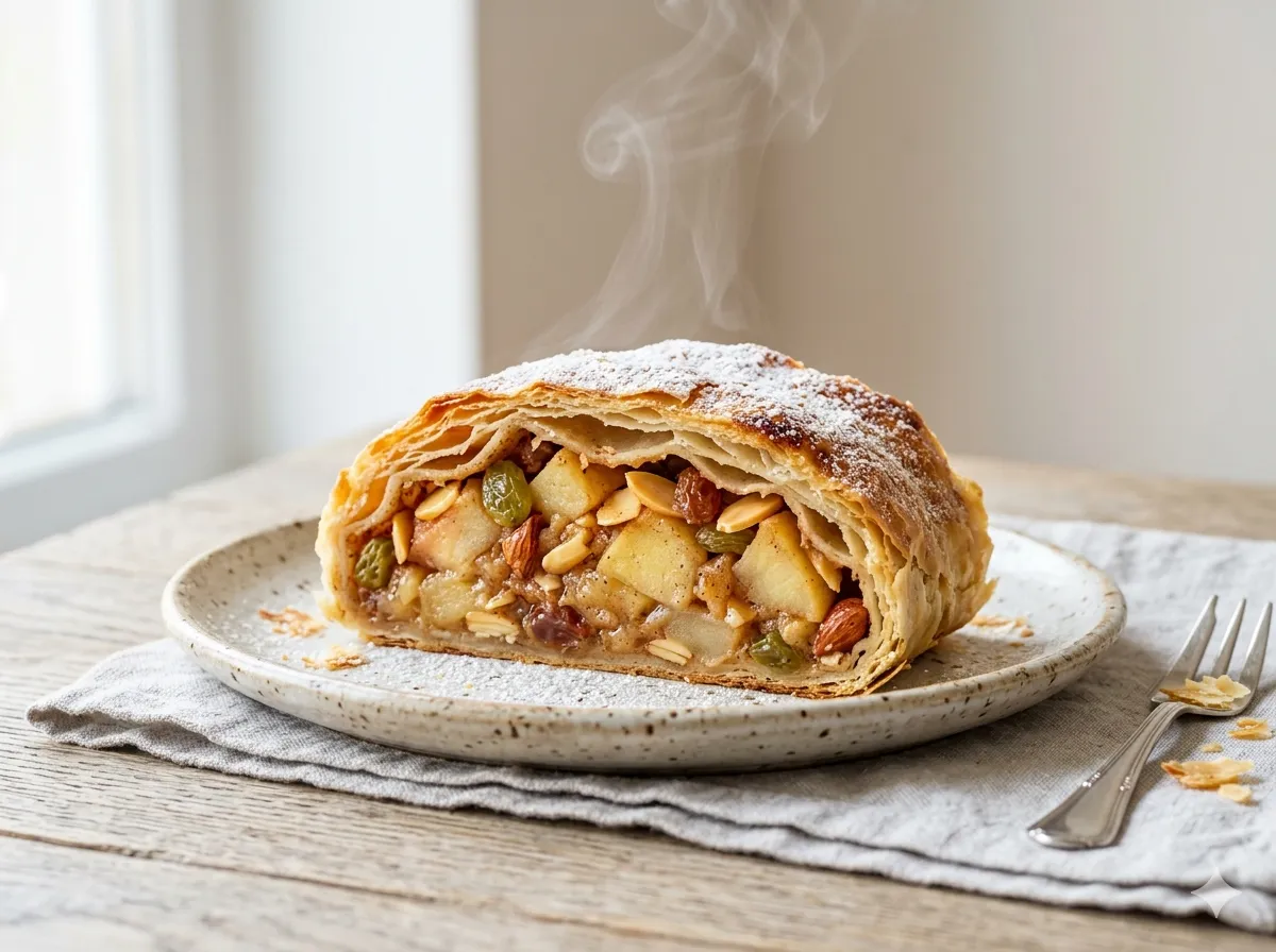 Венский яблочный штрудель